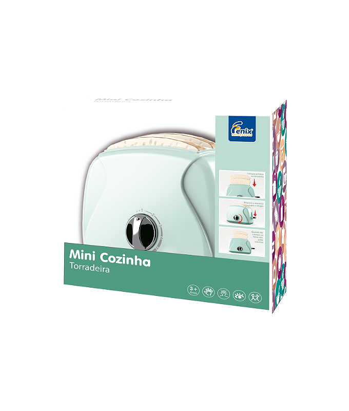 Mini Cozinha Torradeira com Som e Luz - Fênix