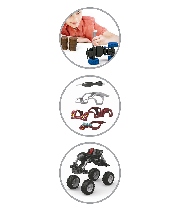 Carrinho Buggy Monta e Desmonta - Fênix Brinquedos
