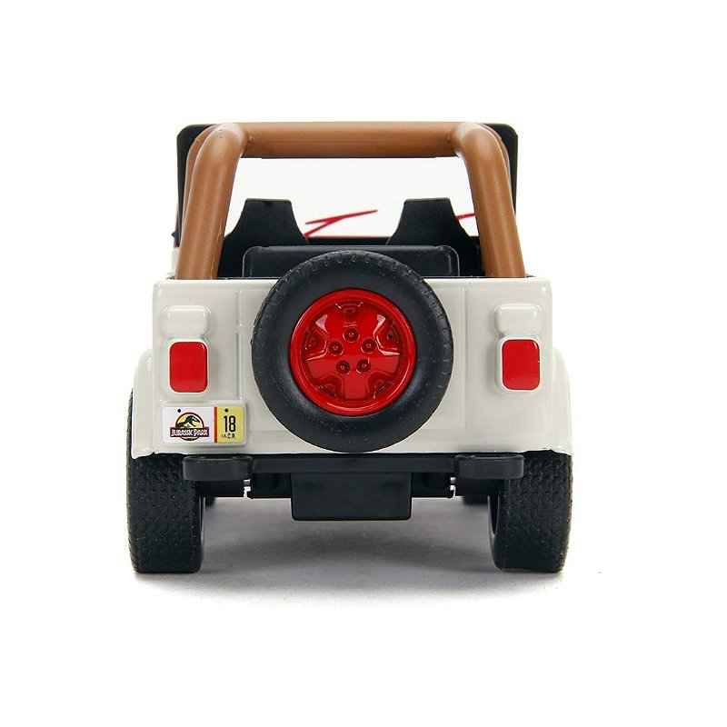 Miniatura Jurassic World 1:32 Jeep Wrangler Die-cast Car - Jada Toys