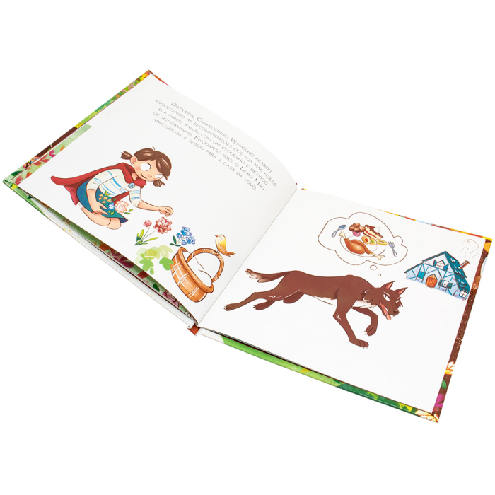 Contos de Fadas de 5 Minutos: Chapeuzinho Vermelho da Little Pearl Books - Happy Books