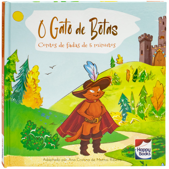 Contos de Fadas de 5 Minutos: O Gato de Botas da Little Pearl Books - Happy Books