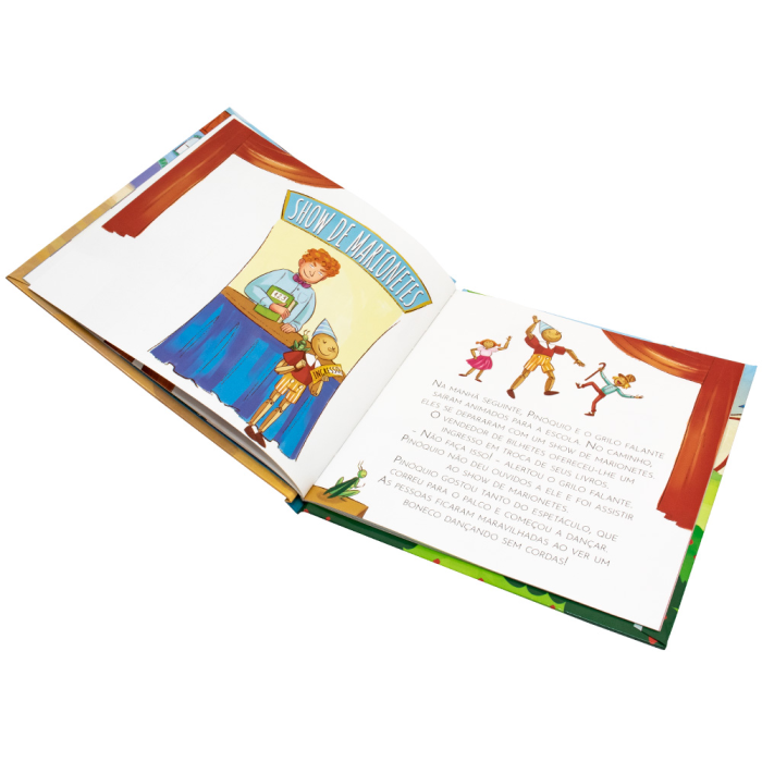 Contos de Fadas de 5 Minutos: Pinóquio da Little Pearl Books - Happy Books