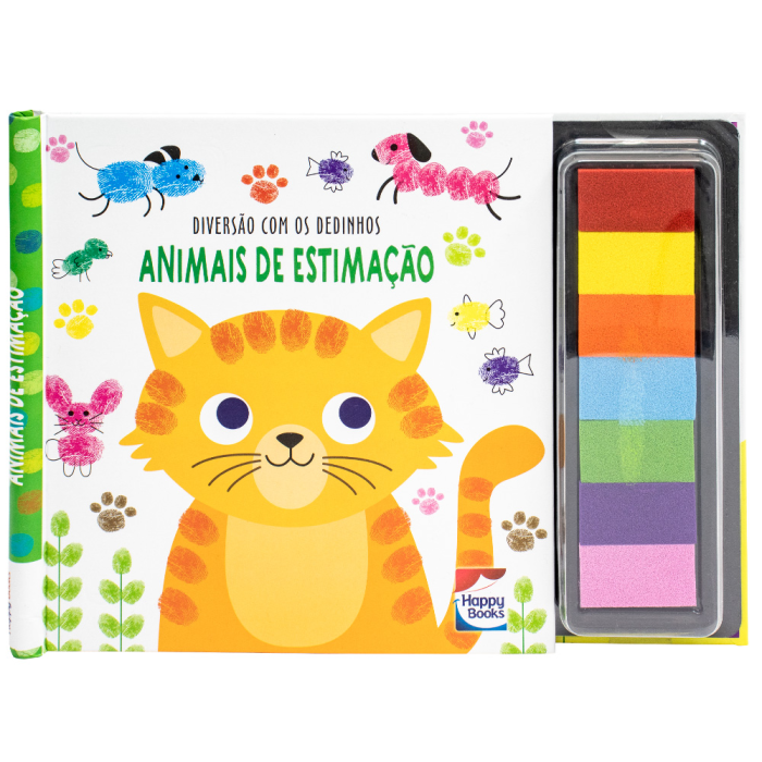 Diversão com os Dedinhos: Animais de Estimação da Mammoth World - Happy Books