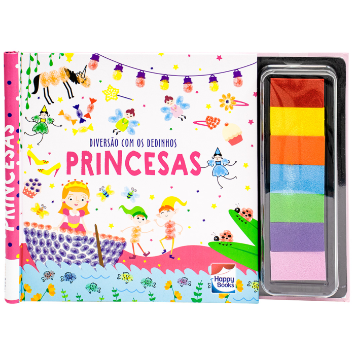 Diversão com os Dedinhos: Princesas da Mammoth World - Happy Books