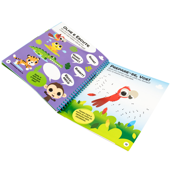 Escreva, Apague e Aprenda: Animais da Curious Universe UK - Happy Books