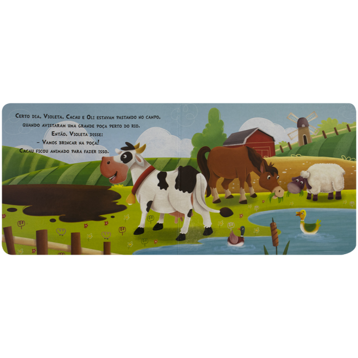 Ler & Brincar: Estripulias na Fazenda da Mammoth World - Happy Books