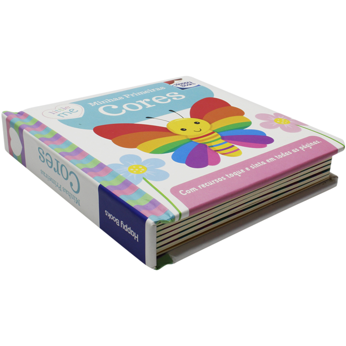 Little Me Livrinhos Rechonchudos - Toque e Sinta: Minhas Primeiras Cores - Happy Books