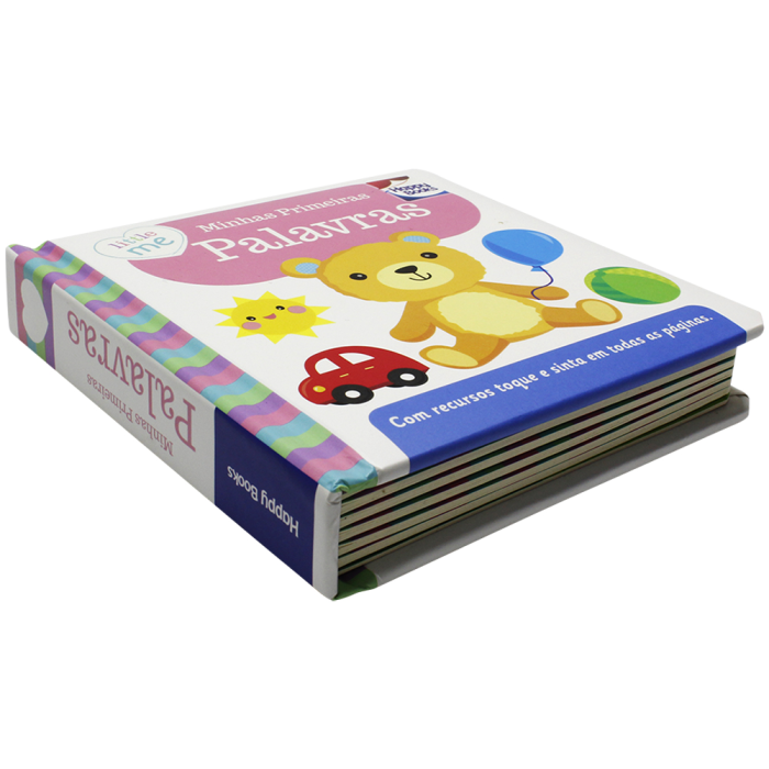 Little Me Livrinhos Rechonchudos - Toque e Sinta: Palavras - Happy Books