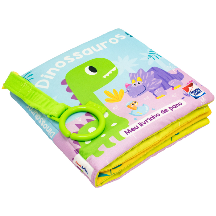 Meu Livrinho de Pano: Dinossauros - Happy Books