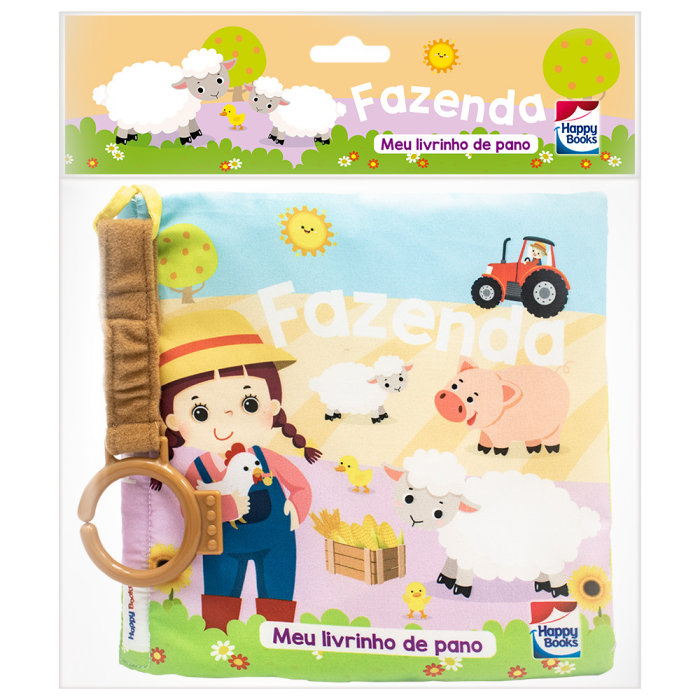 Meu Livrinho de Pano: Fazenda - Happy Books