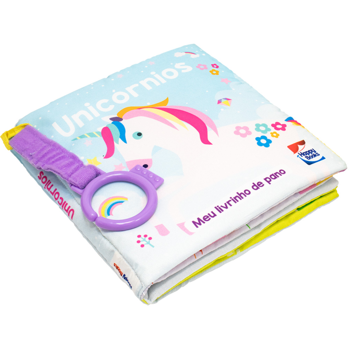 Meu Livrinho de Pano: Unicórnios - Happy Books