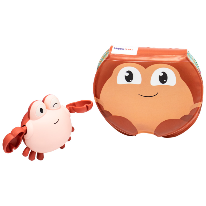 Meu Livrinho Fantoche de Banho: Ciro, o Caranguejo adora brincar - Happy Books