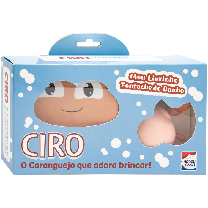 Meu Livrinho Fantoche de Banho: Ciro, o Caranguejo adora brincar - Happy Books