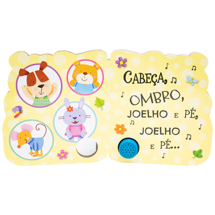 Minhas Canções Favoritas: Cabeça, Ombro, Joelho e Pé - Happy Books