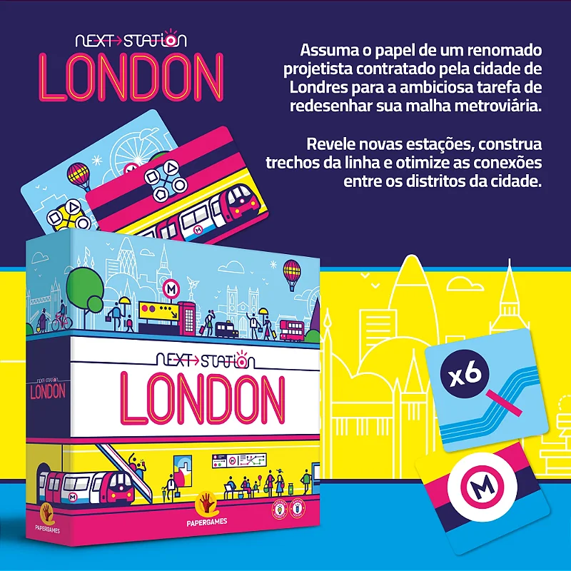 Next Station: London - PaperGames
