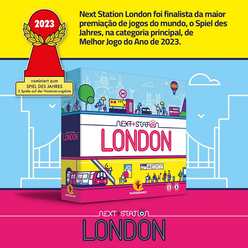 Next Station: London - PaperGames