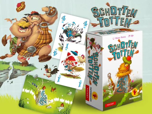 Schotten Totten: Um Jogo de Estratégia Escocesa Repleto de Humor e Táticas - PaperGames``