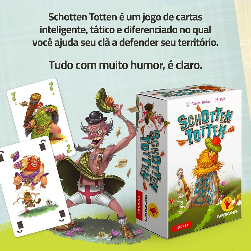 Schotten Totten: Um Jogo de Estratégia Escocesa Repleto de Humor e Táticas - PaperGames``