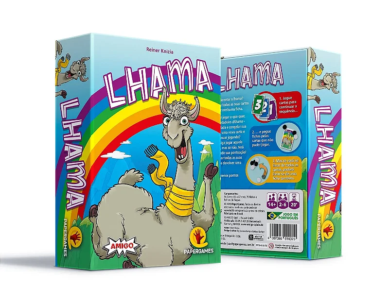 LHAMA: O Desafio Divertido para Toda a Família! - PaperGames