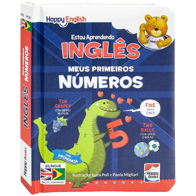 Happy English Estou Aprendendo! Meus Primeiros Números - Happy Books