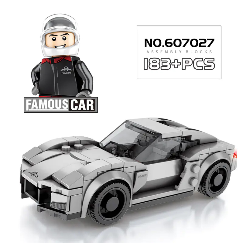 Carro para montar (estilo Lego) SEMBO 607027 Rezwani Beast ALPHA - 183 peças (Série Racing)