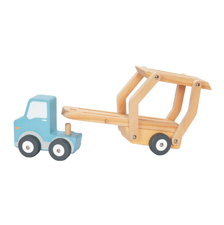 Caminhão Cegonha Madeira Took Toy Infantil