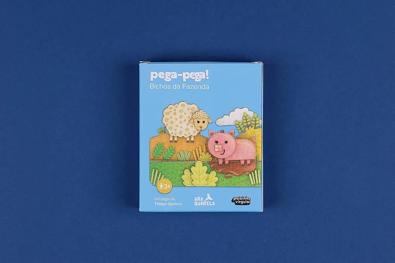 Pega-Pega Bichos da Fazenda - Araquarela