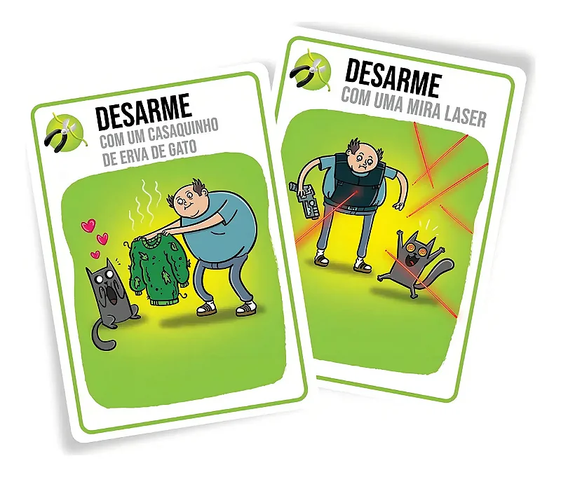 Jogo de Cartas Exploding Kittens: Bem vs Mal | Galápagos