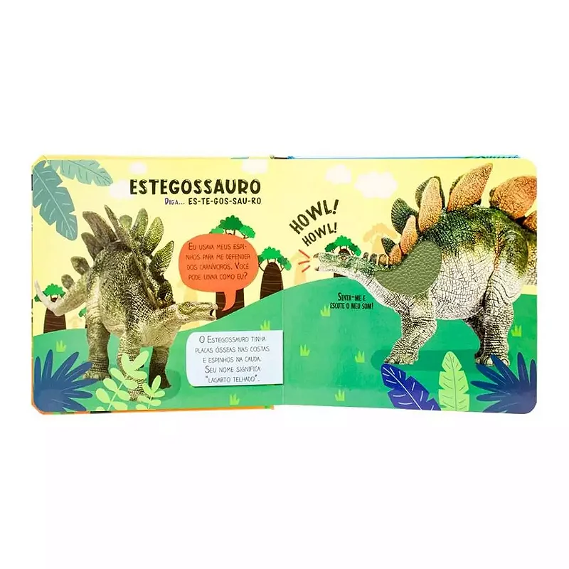 Toque, Sinta e Escute! Dinossauros