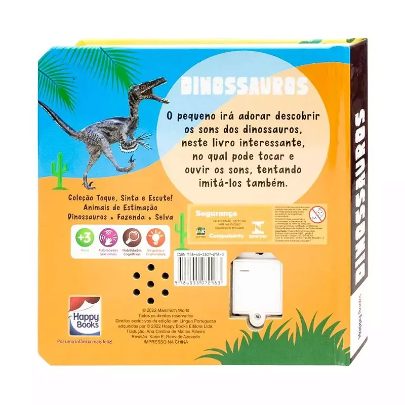 Toque, Sinta e Escute! Dinossauros