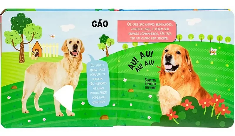 Toque, Sinta e Escute! Animais de Estimação