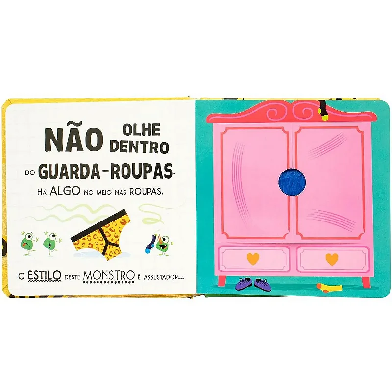 Não Olhe Dentro! Cuidado, Monstros na Área!
