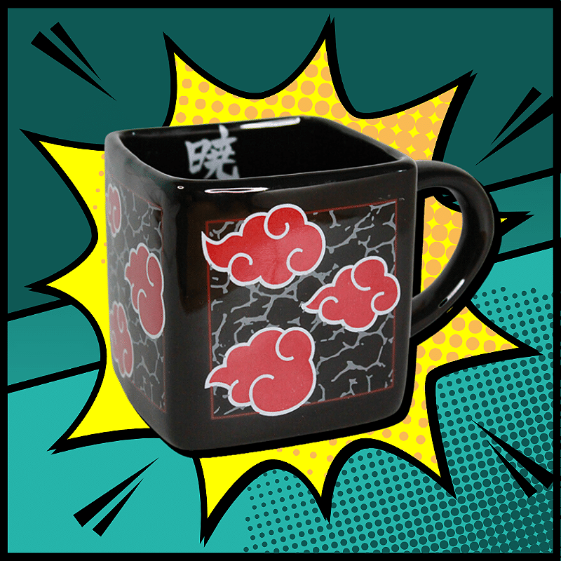 Caneca Akatsuki Símbolo Nuvem Naruto 1924