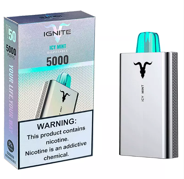 IGNITE V50 Icy Mint Pod Descartável 5000 puffs Hookah Dream