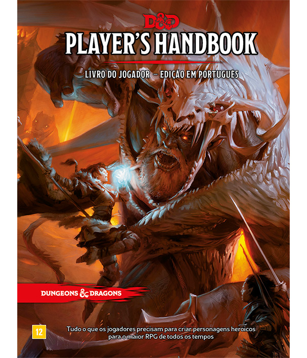 Dungeons & Dragons: Players Handbook: Livro do Jogador - Português (Wi -  Expresso Board Games