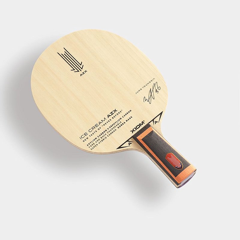 Raquete para tênis de mesa ping pong classineta XIOM Ice Cream AZX