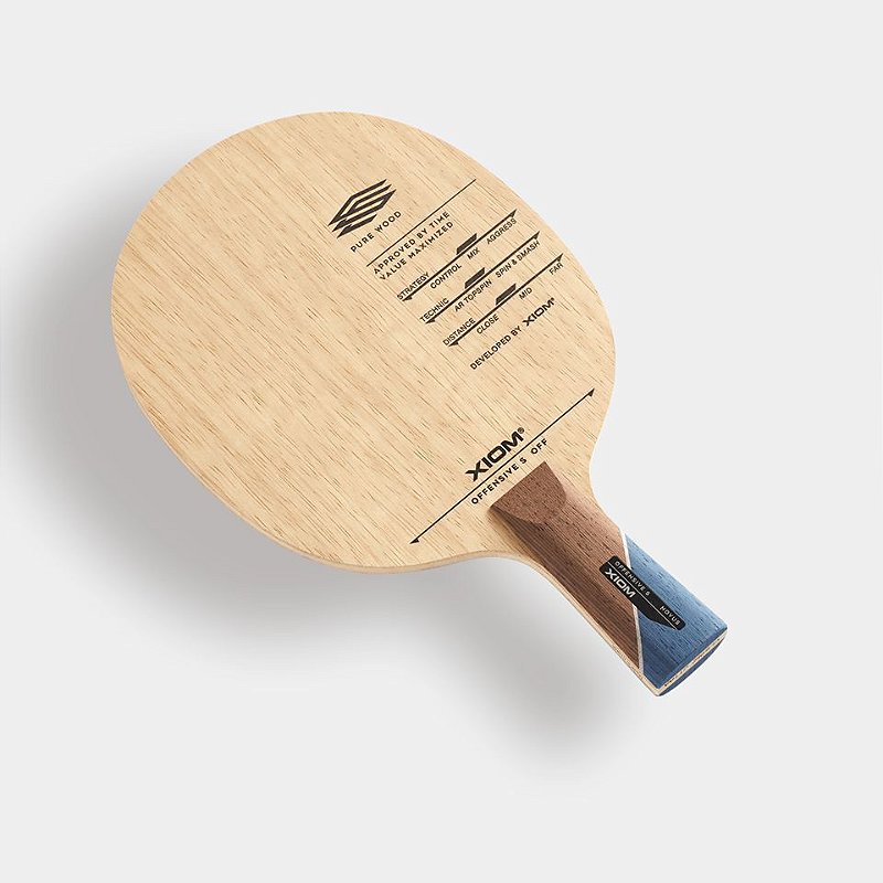 Madeira para tênis de mesa ping pong classineta XIOM Novus