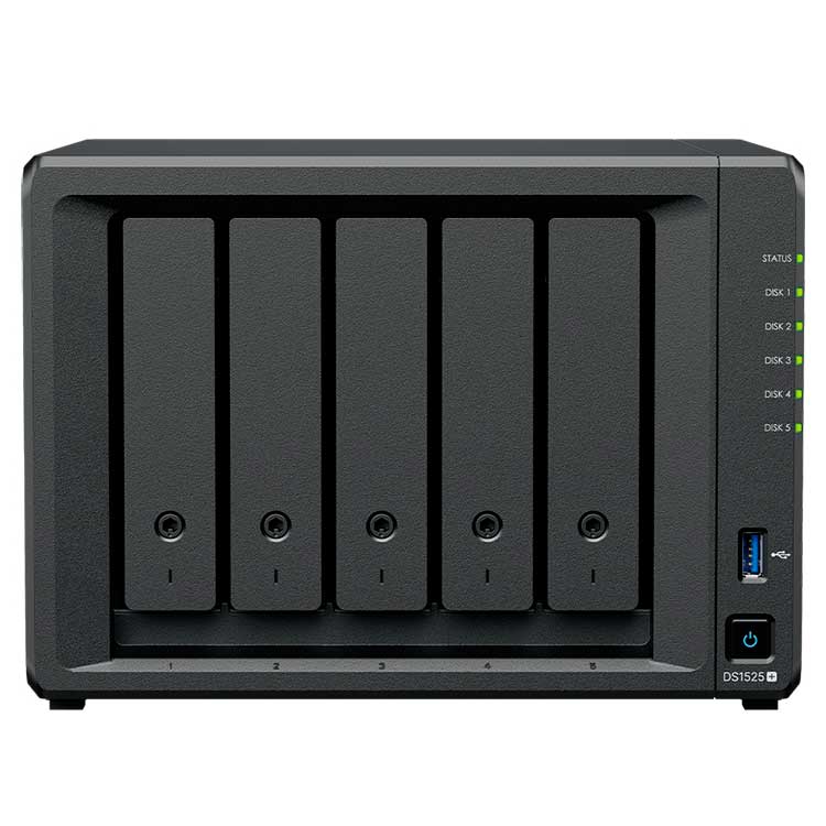 DS1525+ Synology - Storage Já - 1ª Loja especializada em