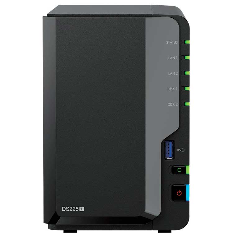 Synology 外付けハードディスク・ドライブ DS225+ 製品マニュアル DS225+ 外付けハードディスク・ドライブ