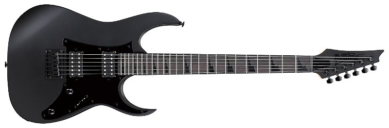 Guitarra RG GIO Black Flat Ibanez RG Series GRGR131EX-BKF [F035