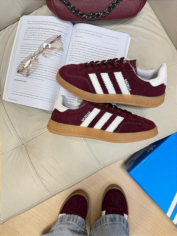 Adidas Gazelle Prime Bordeaux - Imperio Hardcore Fit
