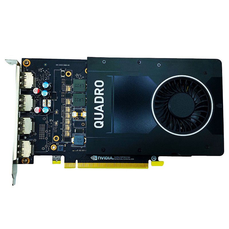 NVIDIA Quadro P2200 5G GDDR5X(動作確認済) Placa de Video Quadro P2200 5GB GDDR5X 160-bit - Seminova