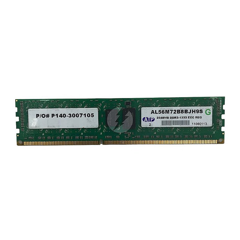 Memória RAM ATP AL56M72B8BJH9S: DDR3, 2GB, Rx, 1333, RDIMM - ShockTI ...