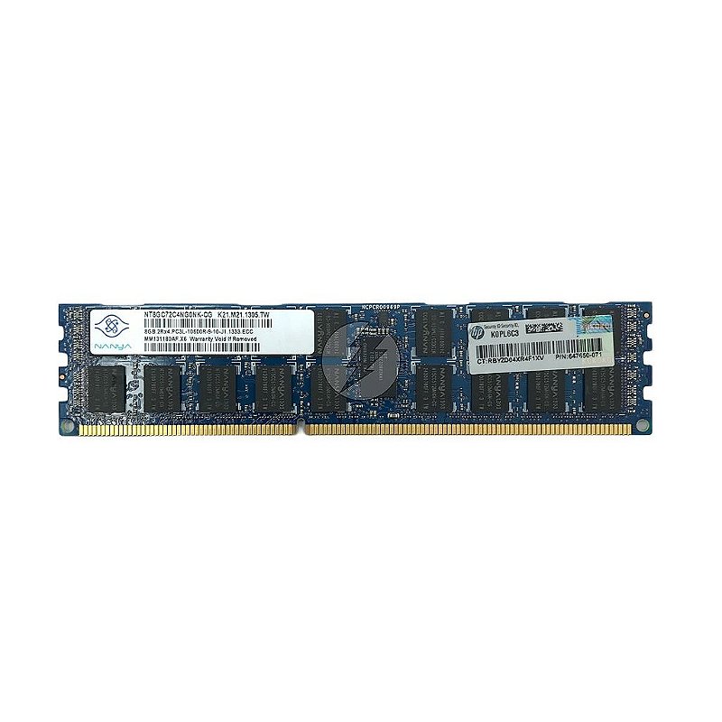 DELL HMT31GR7CFR4A-H9 - 8GB 2Rx4 PC3L-10600R DDR3-1333MHz by DEL