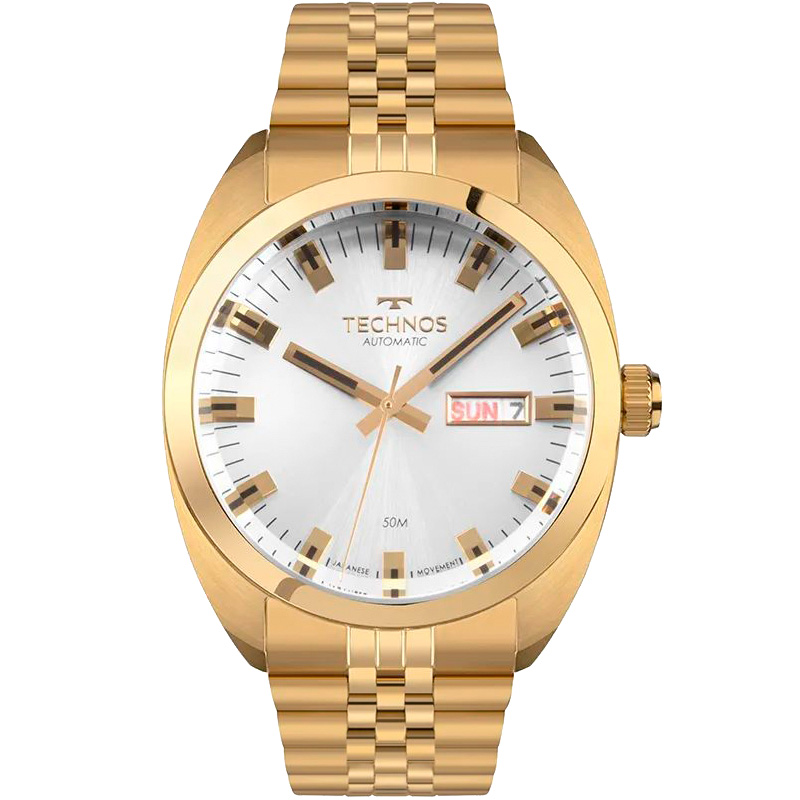 Relógio Technos Masculino Automático 8205ON/1K EDIÇÃO ESPECIAL 100