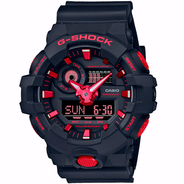 Relógio G-SHOCK Ignite Red GA-700BNR-1ADR - Meiry Joias - Sua