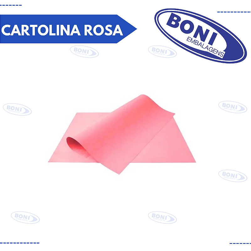 CARTOLINA ROSA - Boni Embalagens