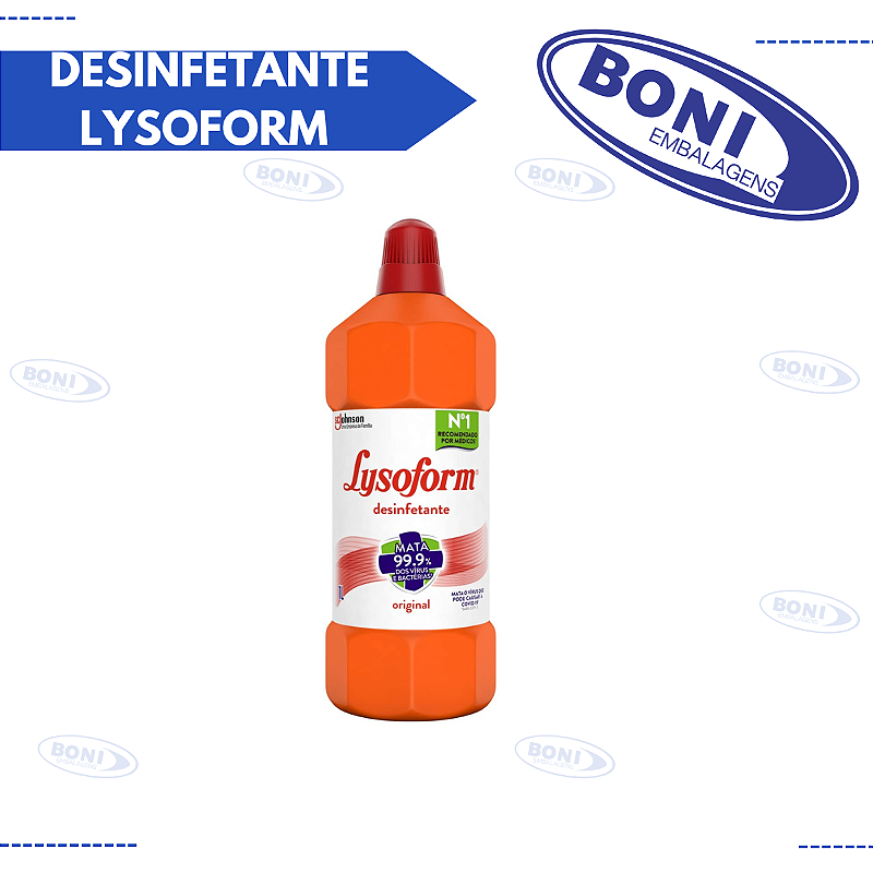 DESINFETANTE LYSOFORM 1 LT - Boni Embalagens