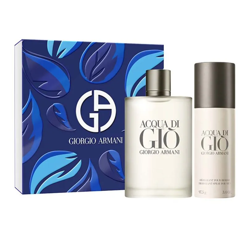 Giorgio Armani Coffret Acqua Di Gió 200ml Edt + Desodorante Spray