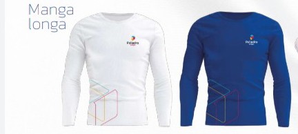 Camiseta manga longa Poliedro